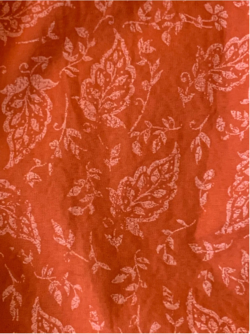 Ana top Large Tall Rust Orange